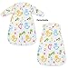 Fairy Baby Unisex Baby Detachable Cotton Sleep Bag Wearable Blanket for Spring Fall,M,Monkey