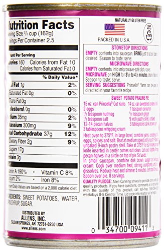 Sure! A shorter, humanized title for the product could be: "Princella Cut Yams, 15 oz". - Image 6