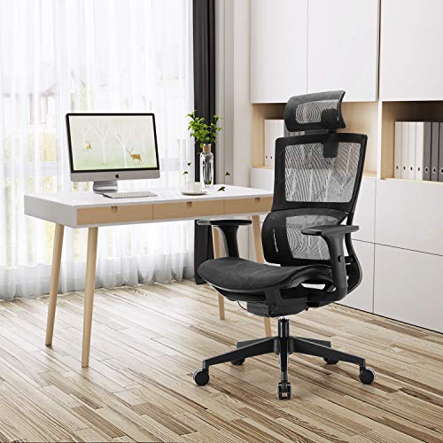 XUER Ergonomic Office Chair Home Office Desk Chair with Adaptive