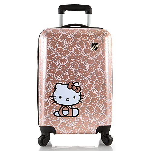 Hello Kitty Luggage and Beauty Case Set 21 Inch Hard Sided Expandable