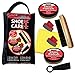 JobSite Shoe Care Shine Kit - Travel Bag - Includes: Shine Brush, Shoe Polish, Polish Sponges, Shoe Horn, Shine Cloth