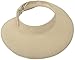 Simplicity Women's Wide Brim Sun Shade Hats for Women, Hat Roll-up Straw Visor Off-White