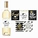 Hadley Designs 5 Graduation Gift Wine Labels or Stickers, Cute Unique Party Decoration Supplies Ideas, Best Present For Adult College, University, Masters, PHD, Nurse RN Navy Army Doctorate Graduate