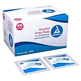 Dynarex Alcohol Prep Pad, Large, 100 ct, 10 pk