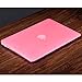 LENTION Hard Case for MacBook Air (13-inch, Mid 2009 to 2017) - Model A1369 and A1466 - (Previous Generation), with Keyboard Cover and Port Plugs, Matte Finish Case with Rubber Feet (Frost Pink)