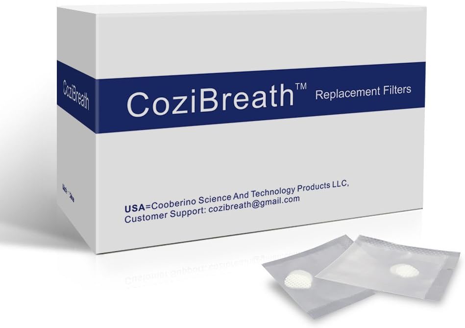 CoziBreath (Ultra Defense Max Series) Nasal Filters Nose Filters, Reduce Air Pollution Particles, Pollen, Dust, Pet Hair,Mold, Dander Allergens, Allergy Allergies Relief