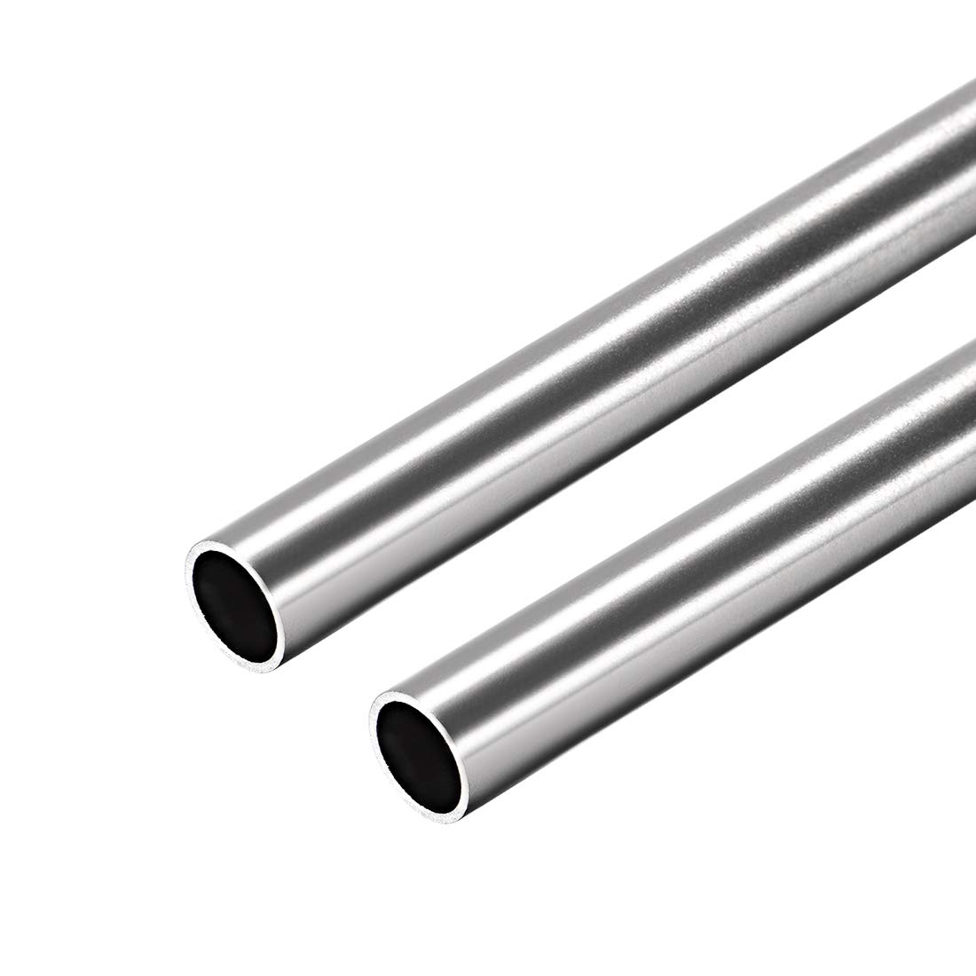 uxcell 304 Stainless Steel Round Tubing 10mm OD 0.8mm Wall Thickness 250mm Length Seamless Straight Pipe Tube 2 Pcs