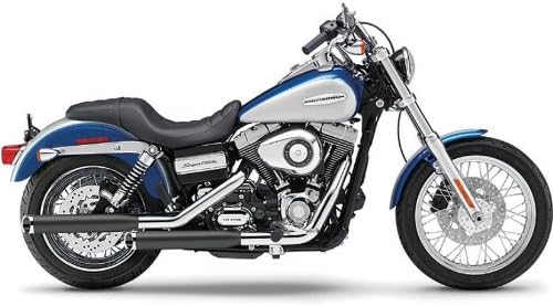 Cobra Engineering Harley-Davidson 3-inch Slip-on Mufflers (Black) 91-13 FXD - 6005B