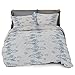 Where the Polka Dots Roam Full/Queen Size Bedding Duvet Cover Navy Rocket Print 3 Piece Set │ Unisex, Soft Brushed Microfiber, Durable, Wrinkle-Resistant, Allergy Free │ Adult, Men, Women, Teens, Kids