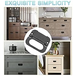 Bonsicoky 3 inch Flush Pull Ring Handles Hidden