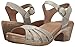 Dansko Women's Marlow Heeled Sandal, Oyster Washed Leather, 40 EU/9.5-10 M US
