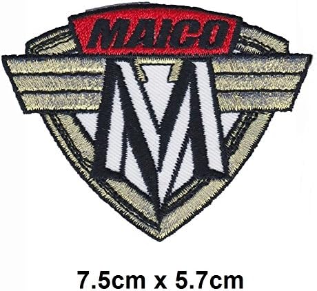 Maico Fahrrad Bicycle Motorbike Motorsport Motorcycles Biker Logo Vest Jacket cap Hoodie Backpack Patch Iron On/sew on patch