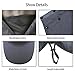 Fishing Hat 360°UV Protection Sun Hat, LC-dolida UPF 50+ Summer Men Women Sun Visor Cap Folding Removable Neck Face Mask Head Flap Cover for Hiking Gardening Beach Camping Boating Outdoor Activities