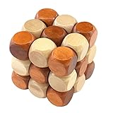 27 Pieces Wooden Magic Cube Building Blocks