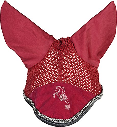HKMCavallino Marino Ear Bonnet -Verona- Cob Pink
