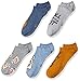 STAR WARS mens Star Wars 5 Pack No Show Casual Sock, Assorted, 13-Oct US