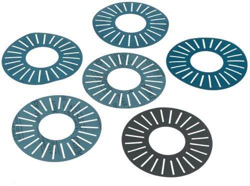 Work Sharp WSSA0002002 Slotted Abrasives Kit for WS3000 Tool Sharpener