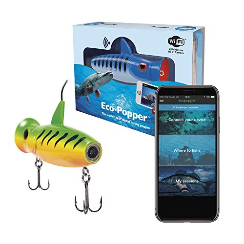 camera fishing lure SC100 Underwater Camera, 1080P Casting Line The Fishing CamX has ROV level waterproof performance for diving 200 meters and a battery life of up to 138 minutes GoFish Cam Review : Best