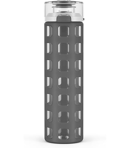 Amazon.com : Ello Syndicate 20 oz Reusable Glass Water Bottle