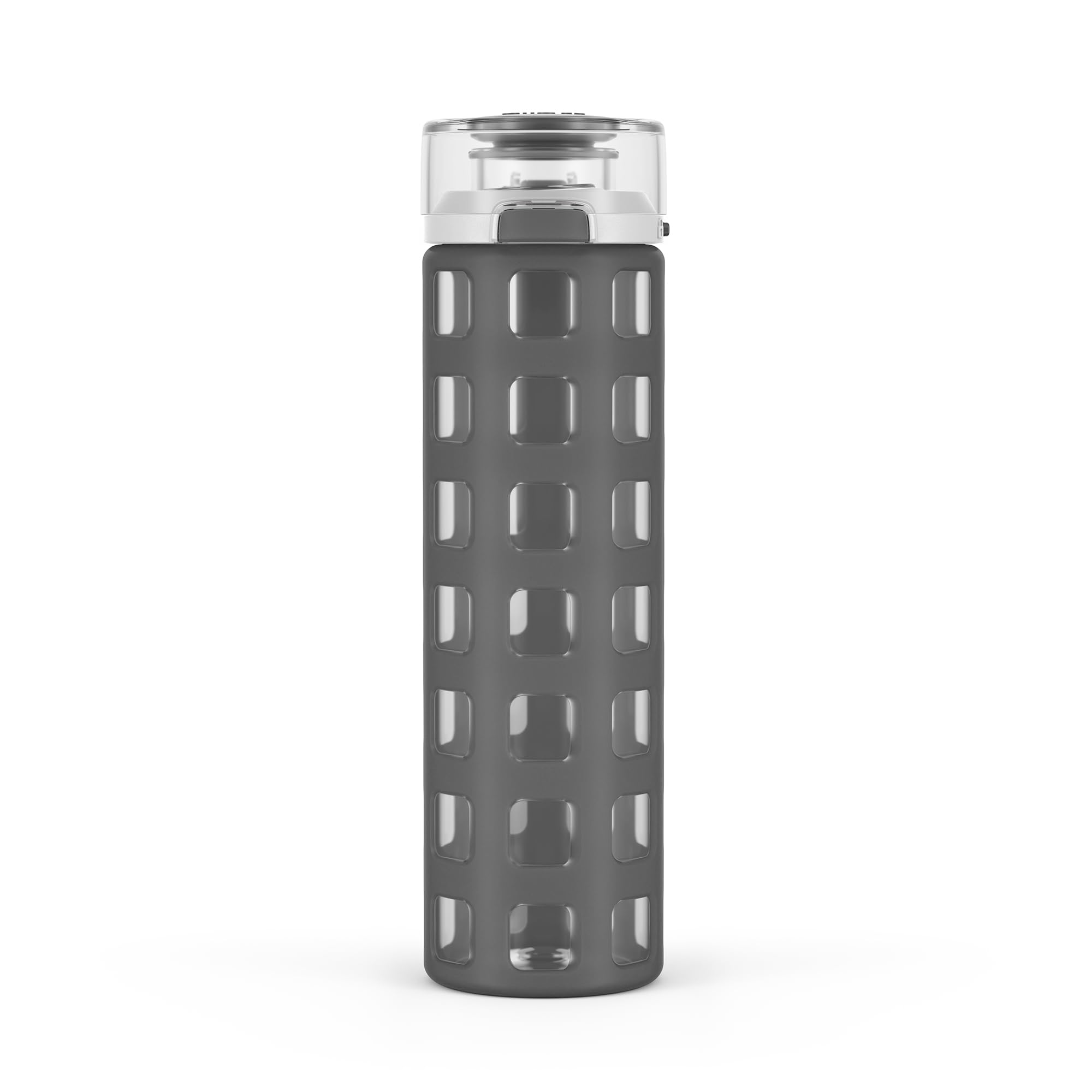Ello Syndicate Glass Water Bottle with One-Touch
