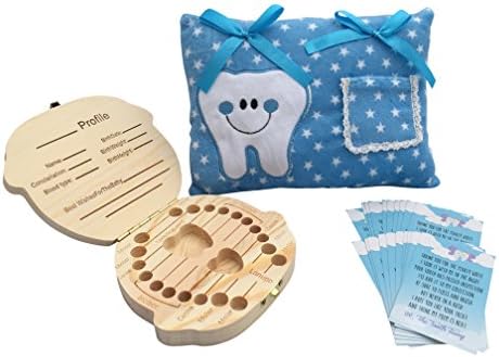 Tooth Fairy Kit 1 Tooth Fairy Pillow Boy 1 Tooth Fairy Box