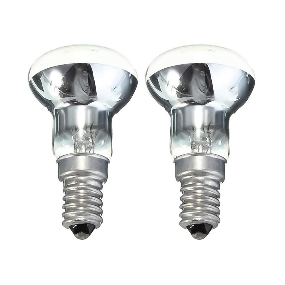 CENPEK 2 Pack 40W E14 R50 SES Dimmable Reflector Bulb Golden Small Edison Screw Cap, Spotlight Halogen Bulbs Warm Light 2700K