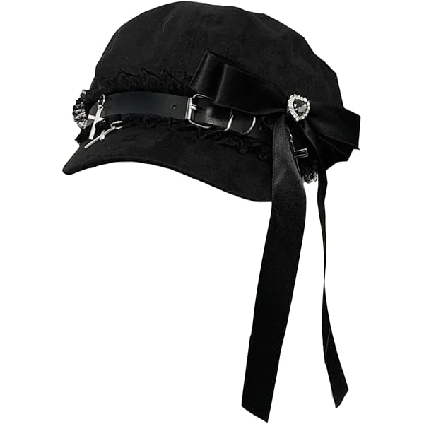 Amazon.com: PURPLELILY Japanese Style Beret Hat with Bowknot