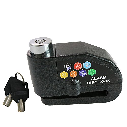 Pulusi Disc Brake Lock Anti-theft Motorcycle Motorbike Alarm Disc Lock 100dB Alarm Sound - Thumbnail 2