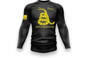 Iron Jiu Jitsu Long Sleeve Dont Tread on Me Rash Guard