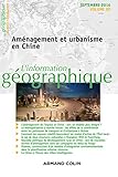 Image de L'information géographique (3/2016) Aménagement et urbanisme en Chine