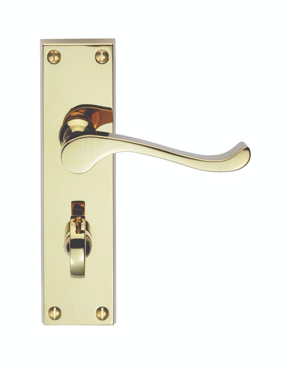 Carlisle Brass CBS54WC/BP Door Handle, Gold, 17.6 x 12.6 x 6.6 cm — image 1