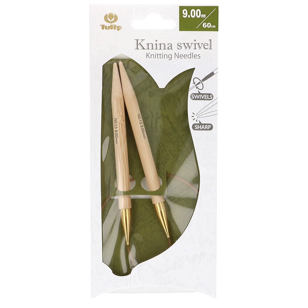 Tulip Knina Swivel Circular Needle 60 cm 9.0 mm - 1 piece