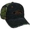 Outdoor-Cap-Mens-Ford-Weathered-Camo-Back-Cap