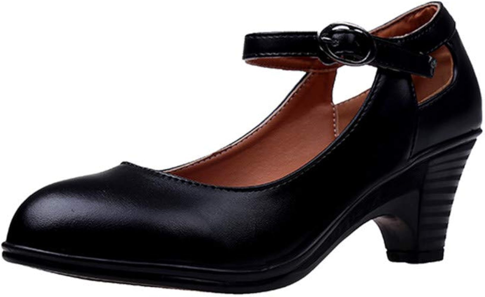 womens black closed toe dress shoes