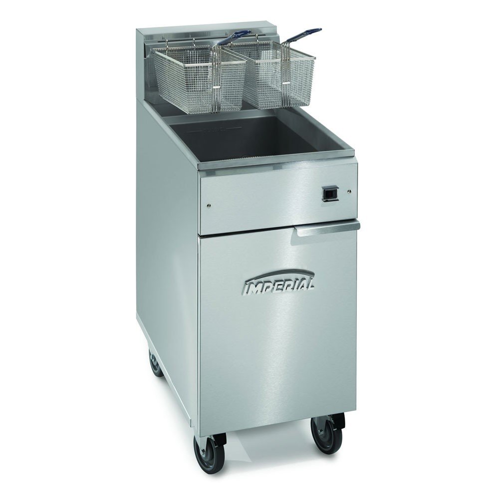 Imperial Comercial Freidora electrictube Despedido Acero Inoxidable