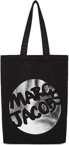 Amazon マーク ジェイコブス Marc Jacobs メンズ バッグ トートバッグ Black Logo Circle Tote 並行輸入品 トートバッグ