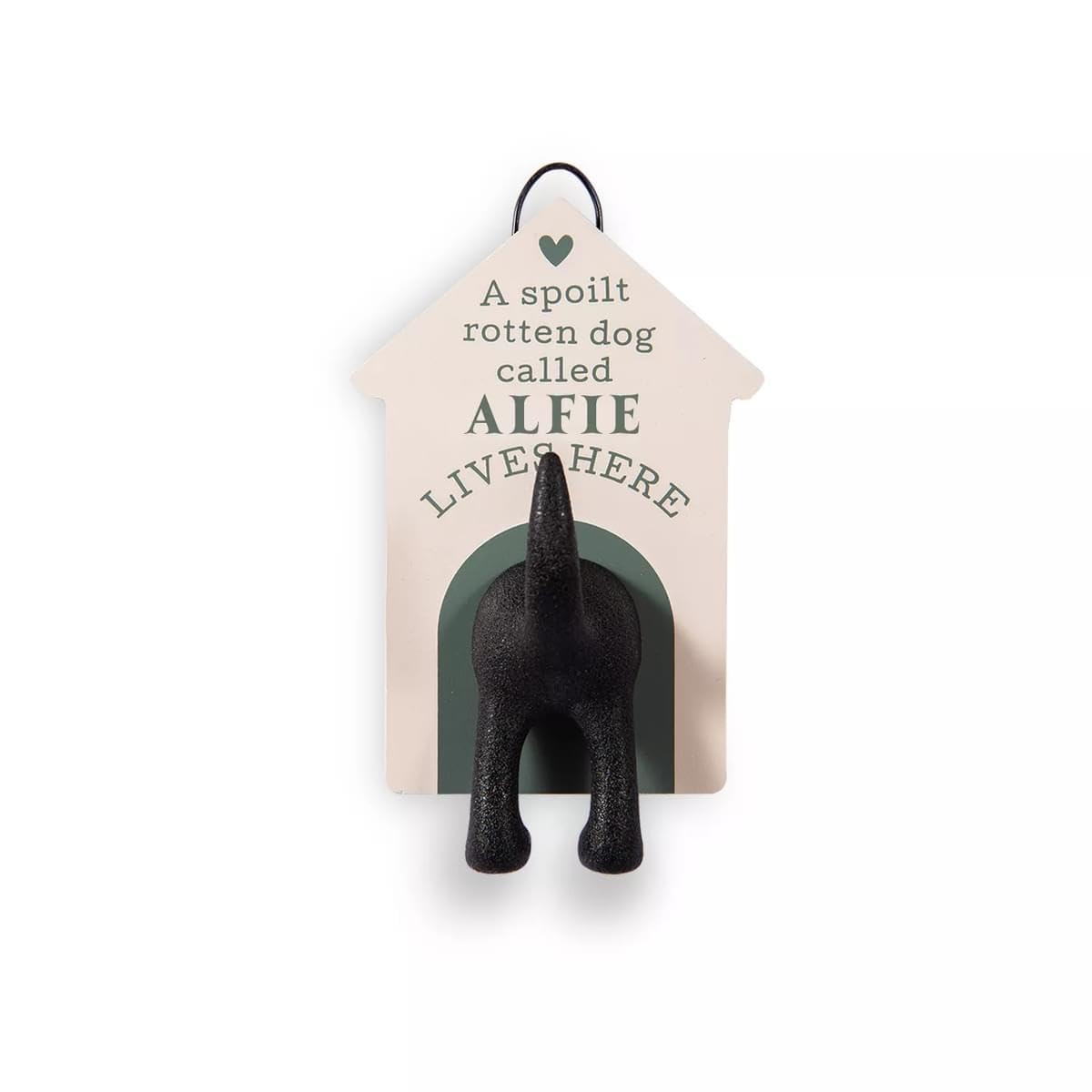 Personalised Dog Lead Hook (Alfie)