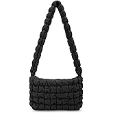 E-Tree Puffer Tote Bag Purse Quilted Hobo Carryall Crossbody Shoulder Handbag for Women