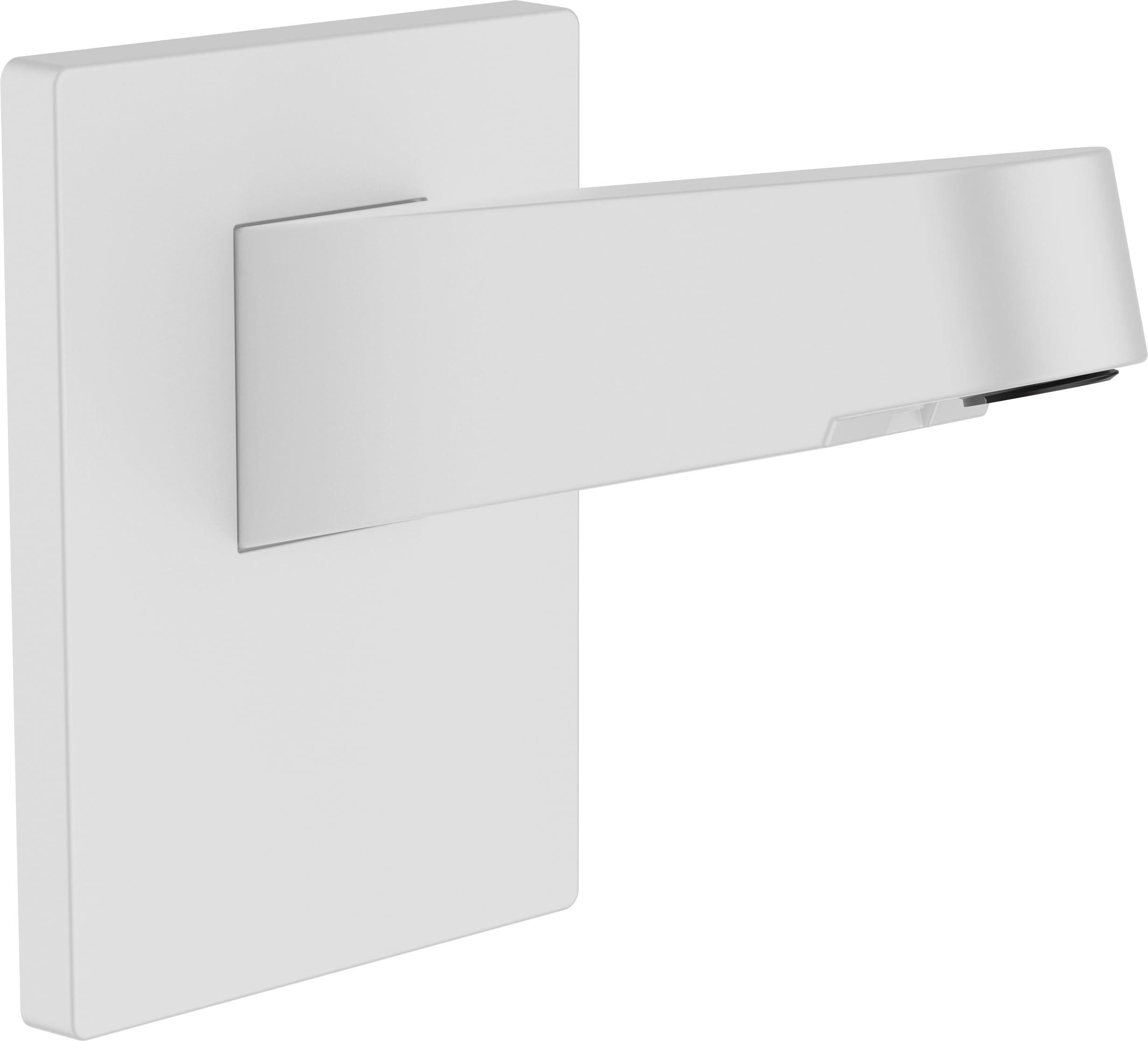 hansgrohe Pulsify S - Shower arm for Fixed Shower Heads, wall Connector for Overhead Shower Pulsify S 260mm, matt White, 24149700