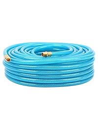 paneltech Compresor De Aire Manguera 1 4 inch x 100 ft, 200 psi, 1 4 inch mnpt latón extremos