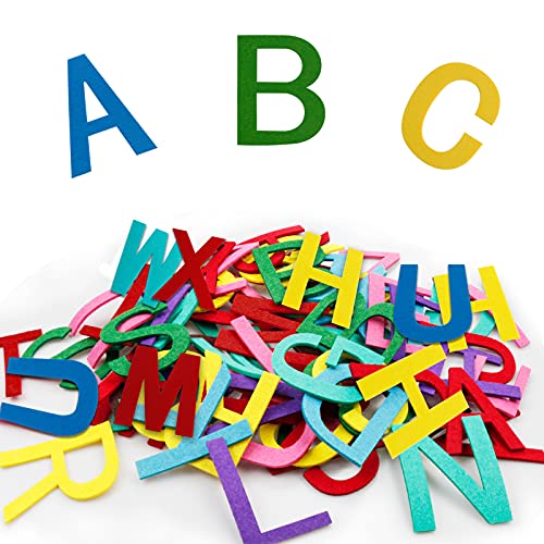 Craftstory Kids FeltAlphabet Letters for Toddlers Preschool with 78 Pieces ABC Upper Case