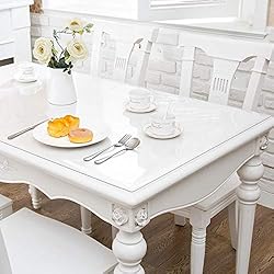 OstepDecor Upgraded Version 1.5mm Thick Clear Desk