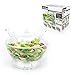 iKitchenPlus Iced Salad Bowl with Servers - Entertain With Ease - Keep Your Food Safe, Dishes Fresh and Great Tasting While Enjoying Quality Time with Your Friends & Family This Holiday Season