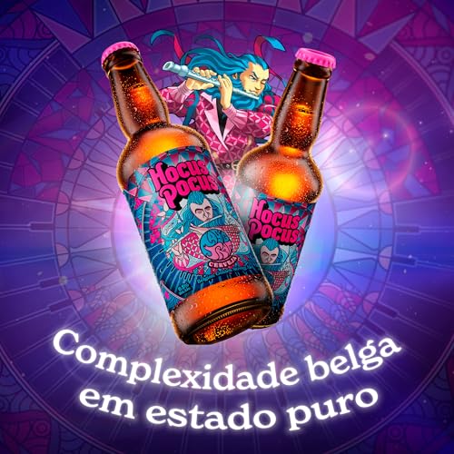 Hocus Pocus Cerveja Magic Trap Belgian Strong Golden Ale 350Ml Lata