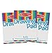 Melissa & Doug Drawing Paper Pad, 3-Pack of Large Drawing Pads, Pages Tear Cleanly, 50 Pages per Pack
