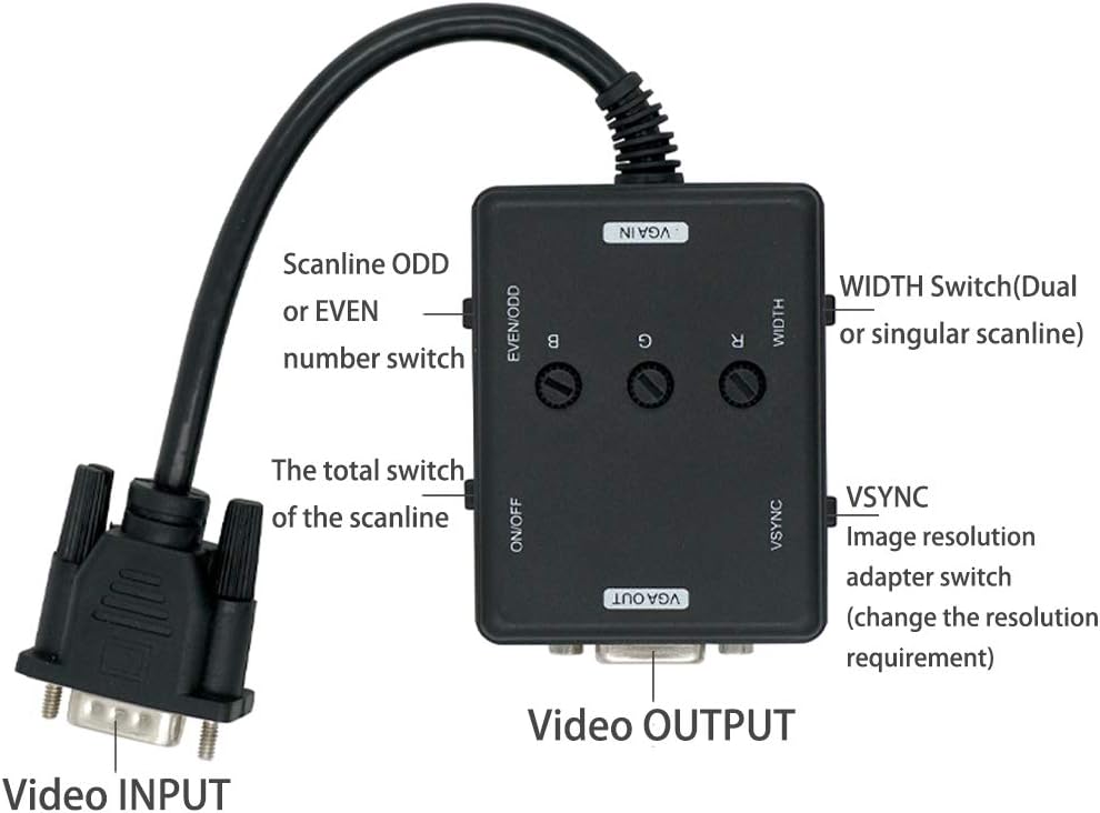 Mcbazel Scanline Video Effect Generator Scanline Generator VGA ...