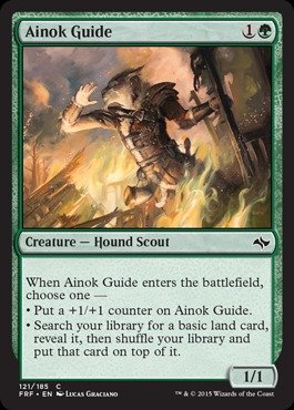 Magic: the Gathering - Ainok Guide (121/185) - Fate Reforged