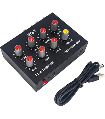 Amazon.com: EQ-7 7 Band EQ Equalizer, 12dB High Bass Adjustment