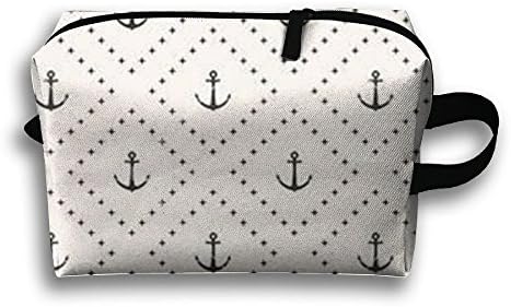 Seaman Ocean Travel Cosmetic Bag For Women High School StudentFashion Makeup Bag Vacation Storage Pouch Bag