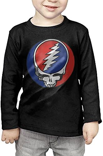 Grateful Dead Steal Your Face Children's Pullover Long Sleeve T Shirt 4 Toddler